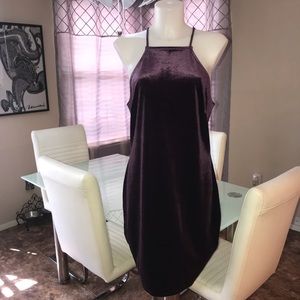 Forever 21+ Velvet Plum Dress
